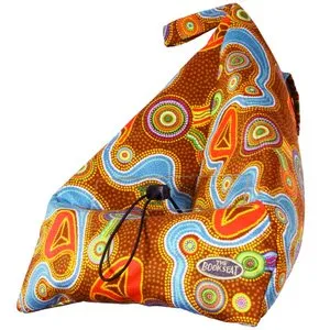 The Bookseat Book stand and tablet stand dot art