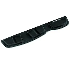 Fellowes Health-V Fabrik Wrist Rest Keyboard Black
