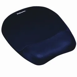 Fellowes Memory foam mouse mat with wrist rest sapphire