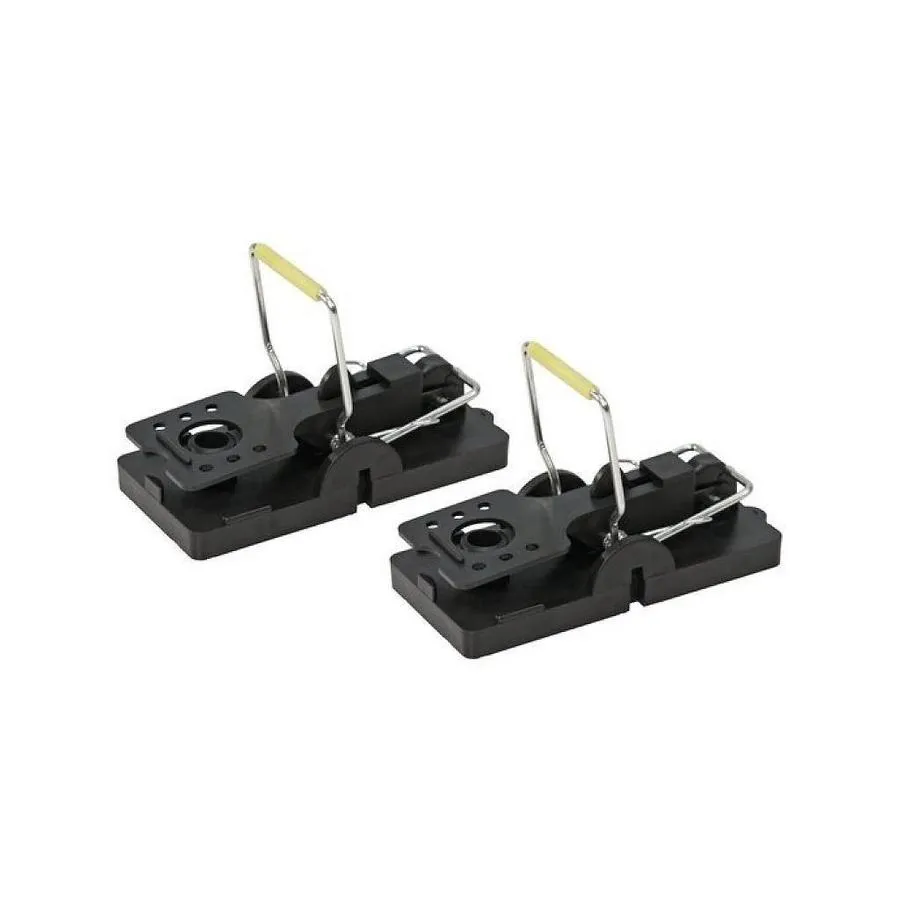 Kunststof muizenval Snapper 11 x 5 cm | 2 stuks