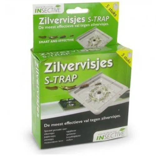 Insective Zilvervisjesval S-Trap 5 stuks