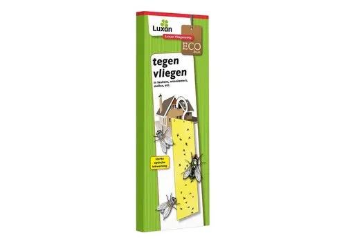 Luxan Vliegenstrip 2 stuks | 9 x 25 cm