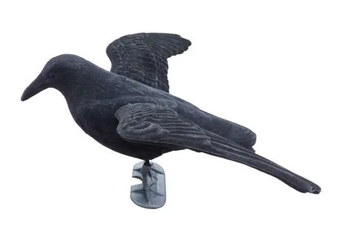 Ketrop Kraai met vleugels 40 cm