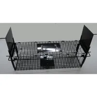 Doorloopval met 2 ingangen 60 x 18 x 20 cm | Levendvangkooi voor ratten