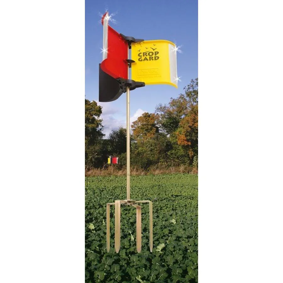 CropGard professionele windgedreven vogelverjager 140 x 60 cm