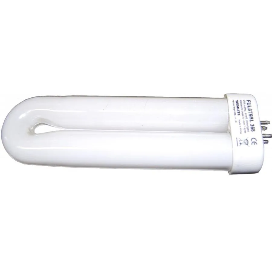 Reservelamp 8 watt UV-A voor Armadilha 15 vliegenlamp