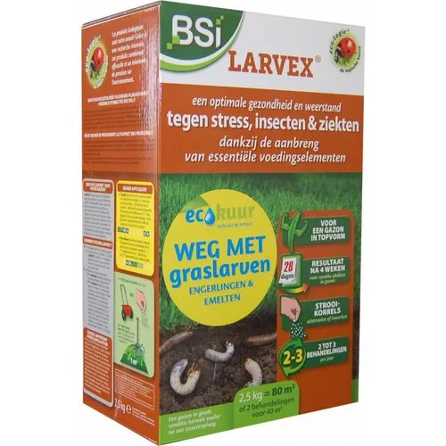 BSI Gazonmest tegen schade door engerlingen en emelten 2,5 kg