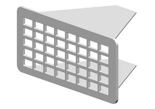 RenoFix RVS renovatierooster 10,5 x 5 cm