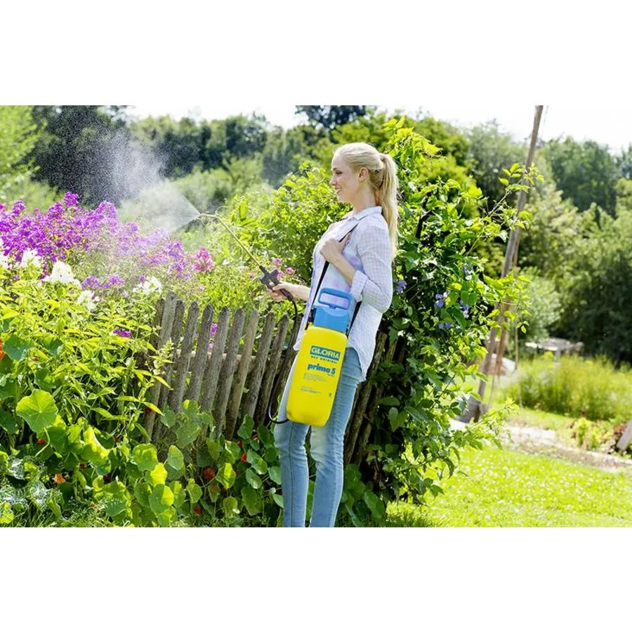Prima 5 drukspuit 5 liter | 3 bar | messing spuitstok