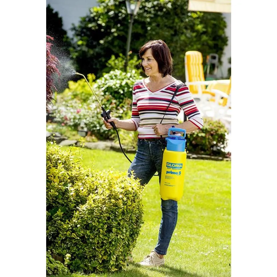 Prima 5 drukspuit 5 liter | 3 bar | messing spuitstok