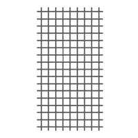 RVS renovatierooster 10,5 x 5 cm voor kruipruimteventilatie