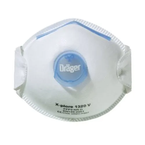 Draeger X-plore 1320 FFP2 stofmasker met ventiel 10 stuks