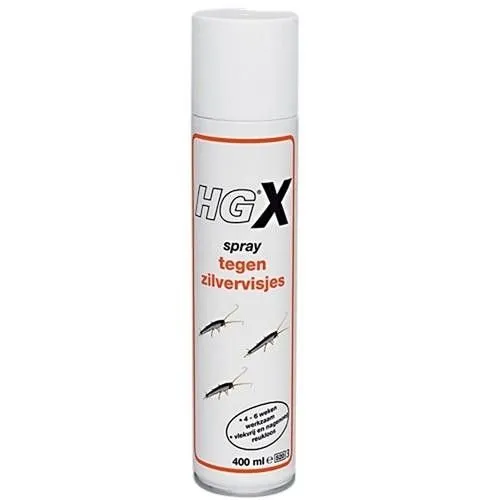 HG   Spray tegen zilvervisjes 400 ml