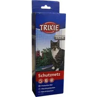 Katten beschermnet zwart 3 x 2 meter voor balkon en raam