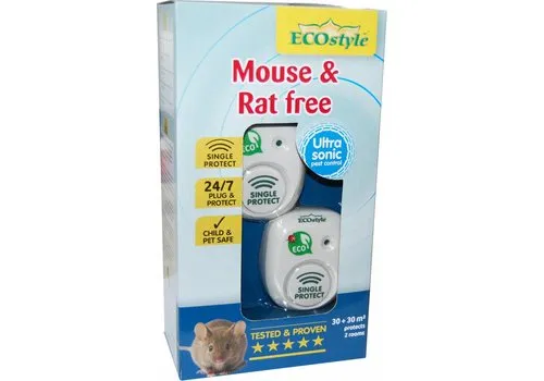 ECOstyle Mouse & Rat Free ultrasone muizen- en rattenverjager