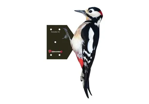 Ketrop Grote bonte specht vogelverjager