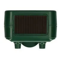 Solar dierenverjager met ultrasoon geluid, bewegingsmelder en flitslicht | bereik 8-10 meter