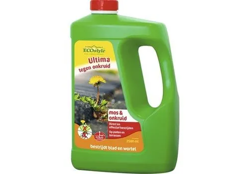 ECOstyle Ultima tegen onkruid en mos concentraat 2500 ml