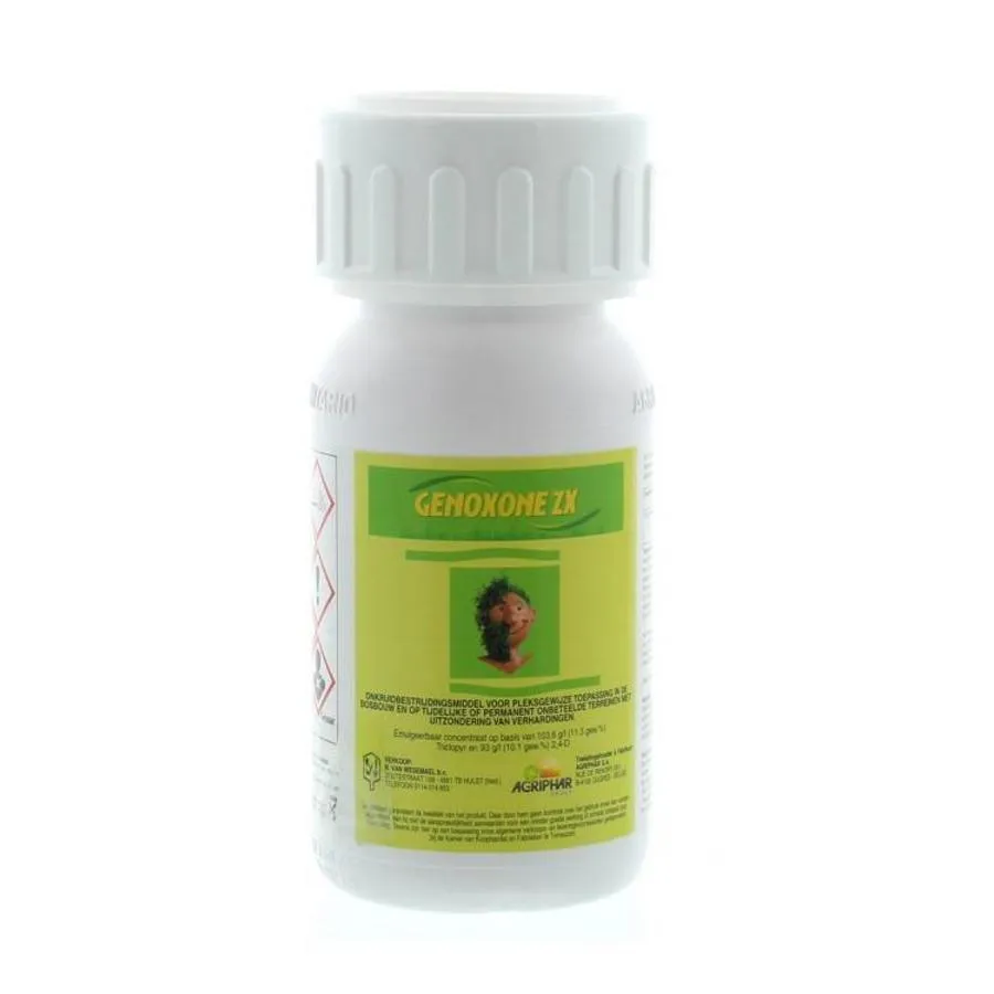 Genoxone ZX Onkruidbestrijder 250 ml | Voor 400 m² onverhard terrein