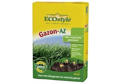 ECOstyle Gazon-AZ+ gazonmest 2 kg voor 30 m²