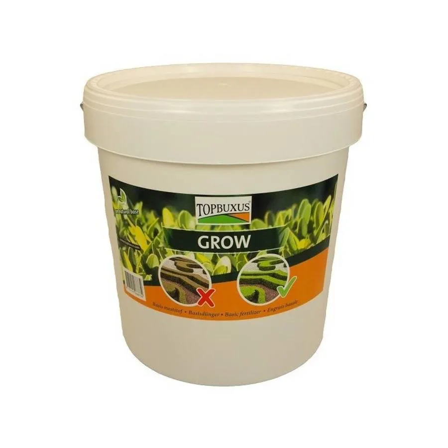 Grow buxusmest 20 kg voor 400 m² sterke groene buxus