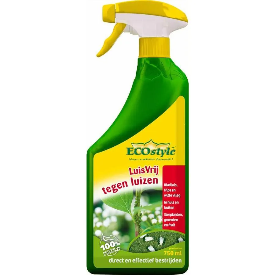 LuisVrij Kant-en-Klaar 750 ml | Spray tegen bladluis, spint en witte vlieg