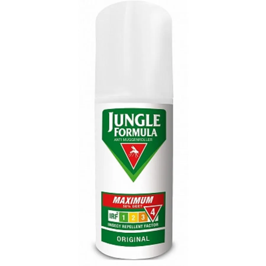 Anti Muggen Roll On Maximum 50% DEET | 50 ml | Tot 12 uur bescherming