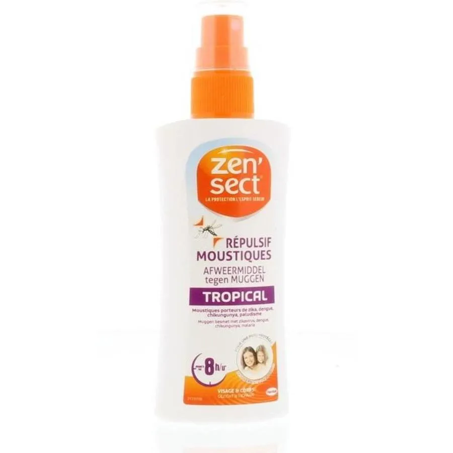 Tropical muggenspray zonder DEET met 15% icaridine 100 ml