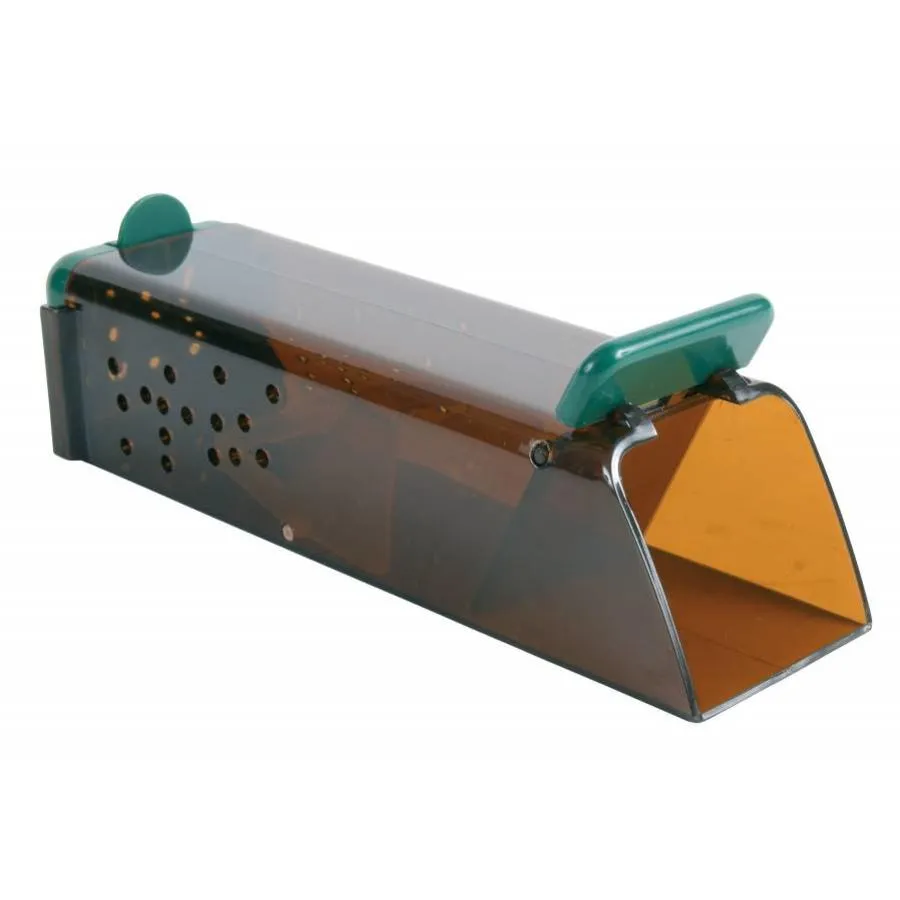 Diervriendelijke muizenval 17 x 6 x 4,5 cm | levend vangen