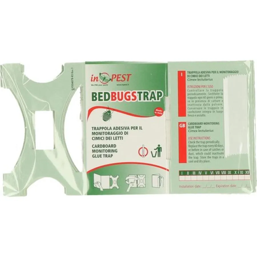 Bedwants lijmvallen 10 stuks | monitoring zonder lokstof