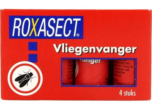 Roxasect Vliegenvanger kleeflint 4 stuks