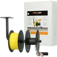 Vliegenlint complete set 400 meter geel voor stal en kas