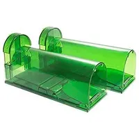 Muizenval levend vangend | 17 x 6 x 6,5 cm | herbruikbaar