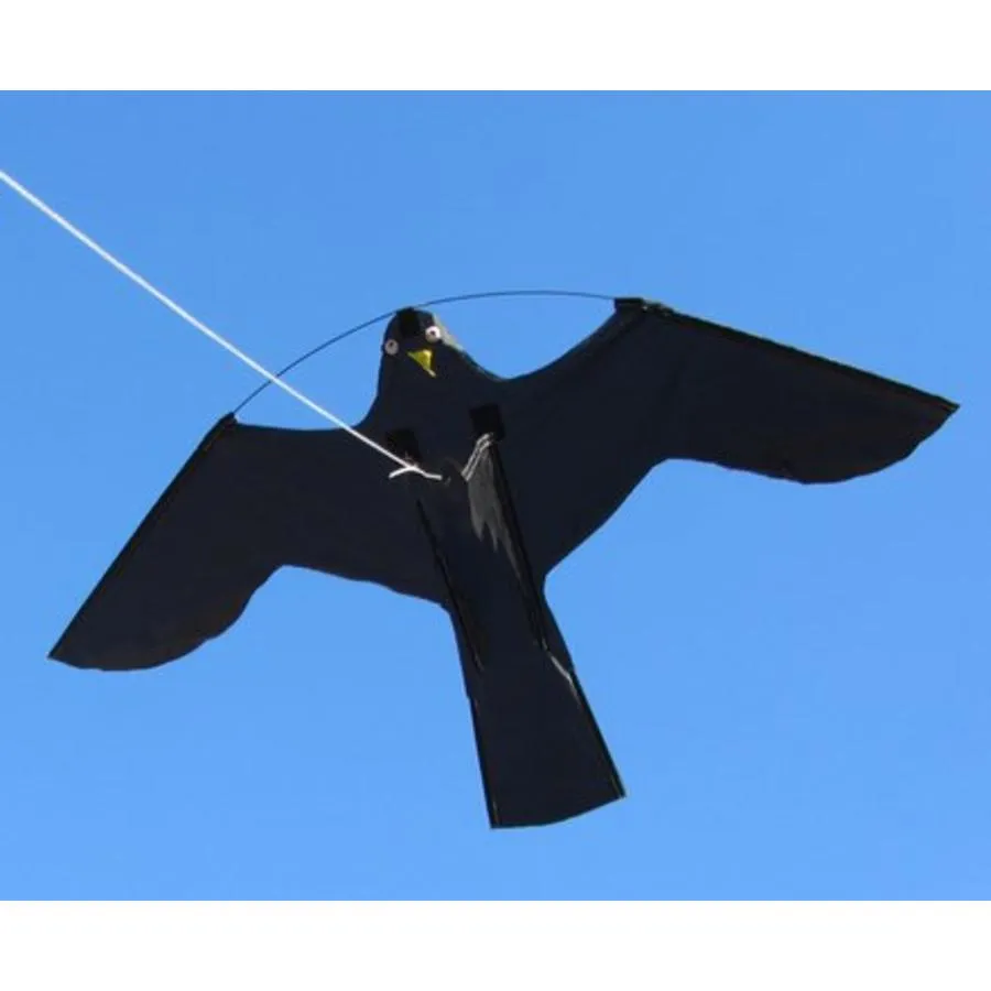 Vogelverschrikker vlieger complete set met 7 meter mast en grondanker