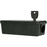 Muizenvoerdoos tunnel met sleutel 17,3 x 6,9 x 5,2 cm