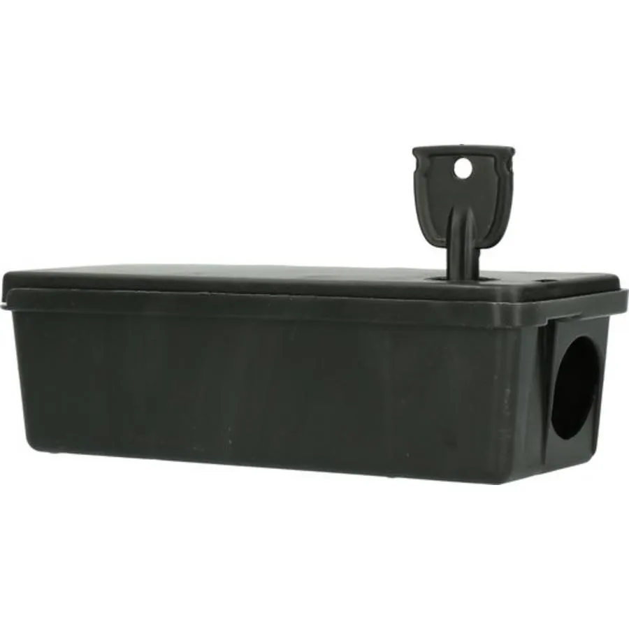 Muizenvoerdoos tunnel met sleutel 17,3 x 6,9 x 5,2 cm