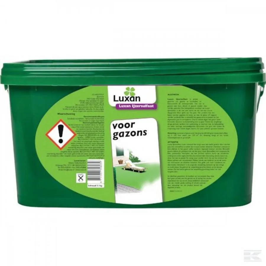 IJzersulfaat voor gazon 5 kg | tegen mos en voor diepgroen gras