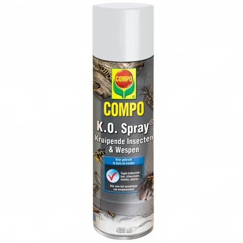 COMPO K.O. Spray tegen kruipende insecten