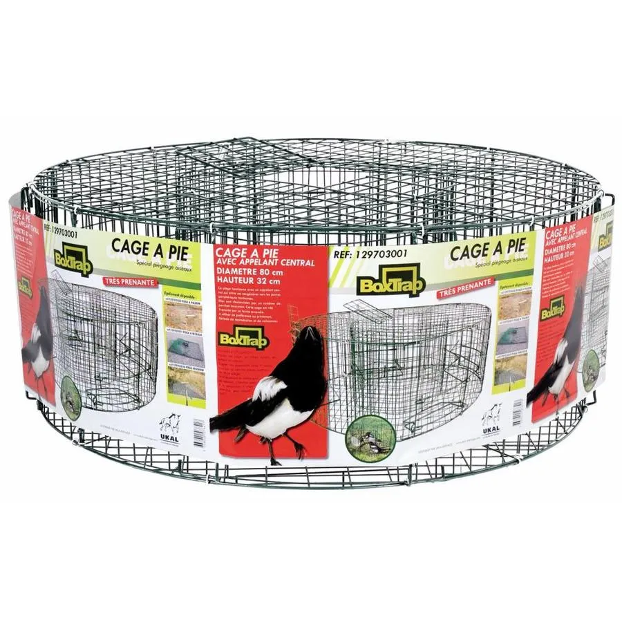 Boxtrap Vogelvangkooi 80 x 32 cm | 5 compartimenten
