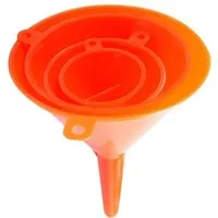 Trechterset 4-delig kunststof 50, 75, 95 en 115 mm