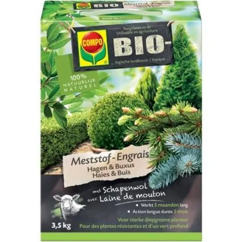 COMPO Bio Hagen & Buxus Meststof