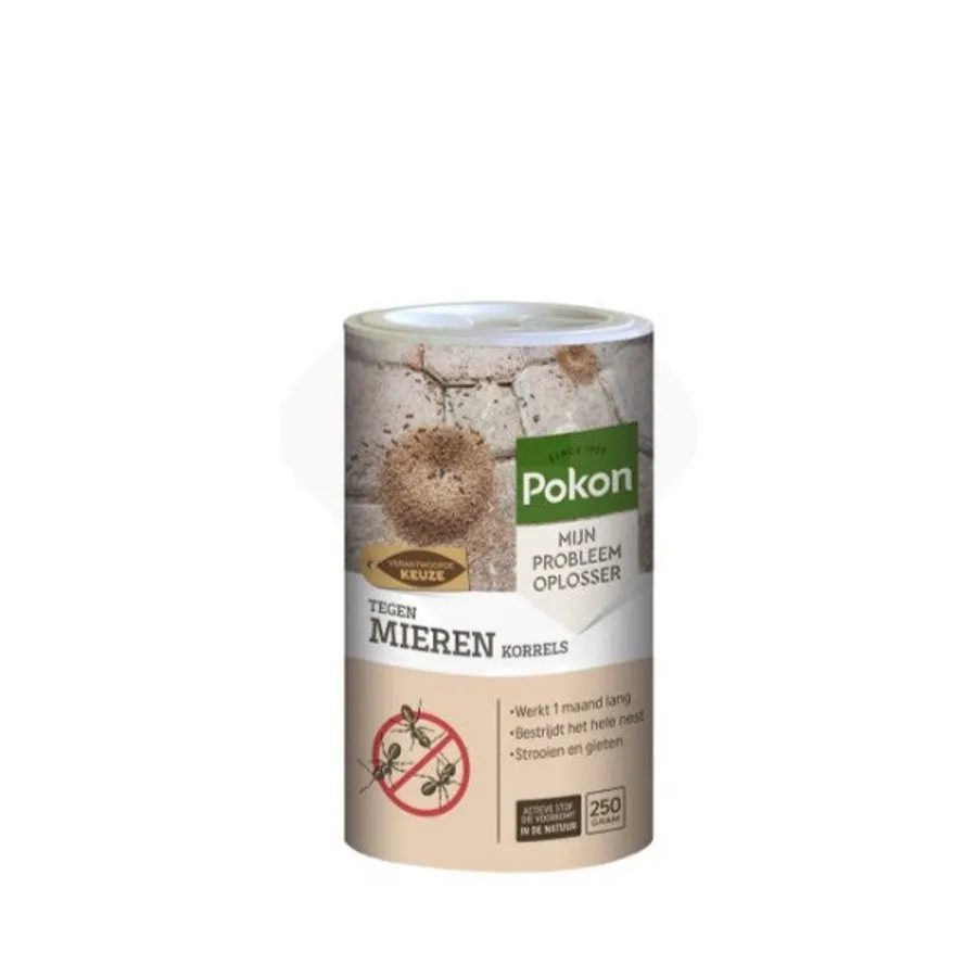 Mierenkorrels 250 gram | strooien of gieten tegen mierennesten