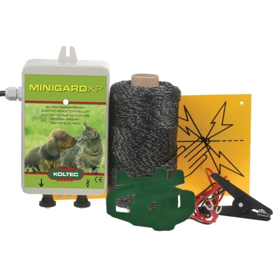 Minigard XP Tuinset met schrikdraadapparaat en 250 meter draad