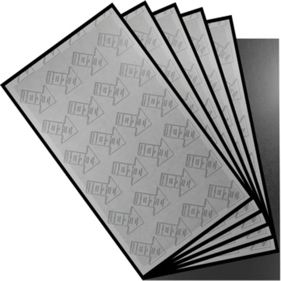 Chameleon kunststof lijmplaten 42,8 x 24,5 cm | 6 stuks voor vliegenlampen
