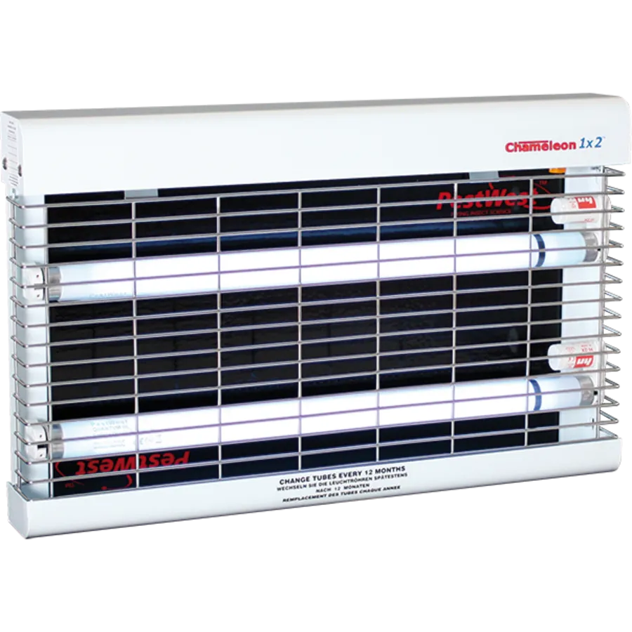 Chameleon 1x2 Vliegenlamp Wit | 2 x 15 Watt UV-A | 90 m²