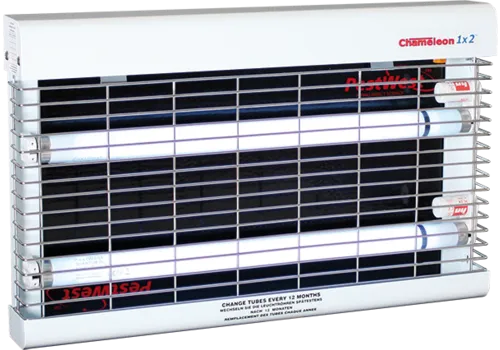 PestWest Chameleon 2x2 Vliegenlamp Wit 4 x 15 Watt