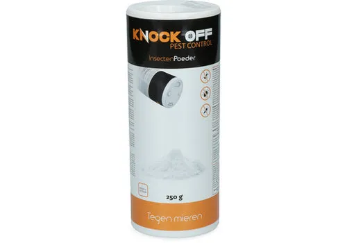 Knock Pest Insectenpoeder 250 gram tegen kruipende insecten en spinnen