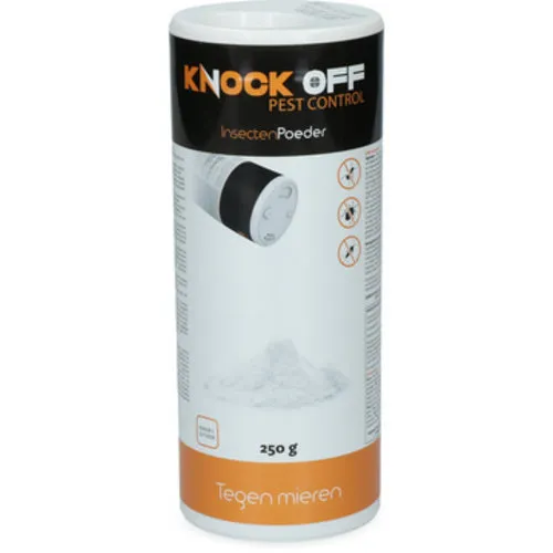 Knock Pest Insectenpoeder 250 gram tegen kruipende insecten en spinnen