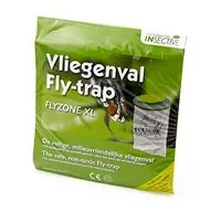 Flyzone XL vliegenval met lokstof | vangt 10.000+ vliegen | buiten