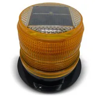 Oranje flitslicht verjager op zonne-energie | automatisch tegen vogels en vossen